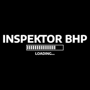 Inspektor Bhp Loading - Torba Na Zakupy Czarna