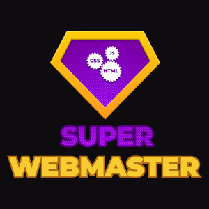 Super Webmaster - Męska Koszulka Czarna