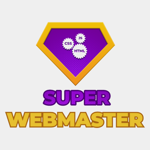 Super Webmaster - Męska Koszulka Biała