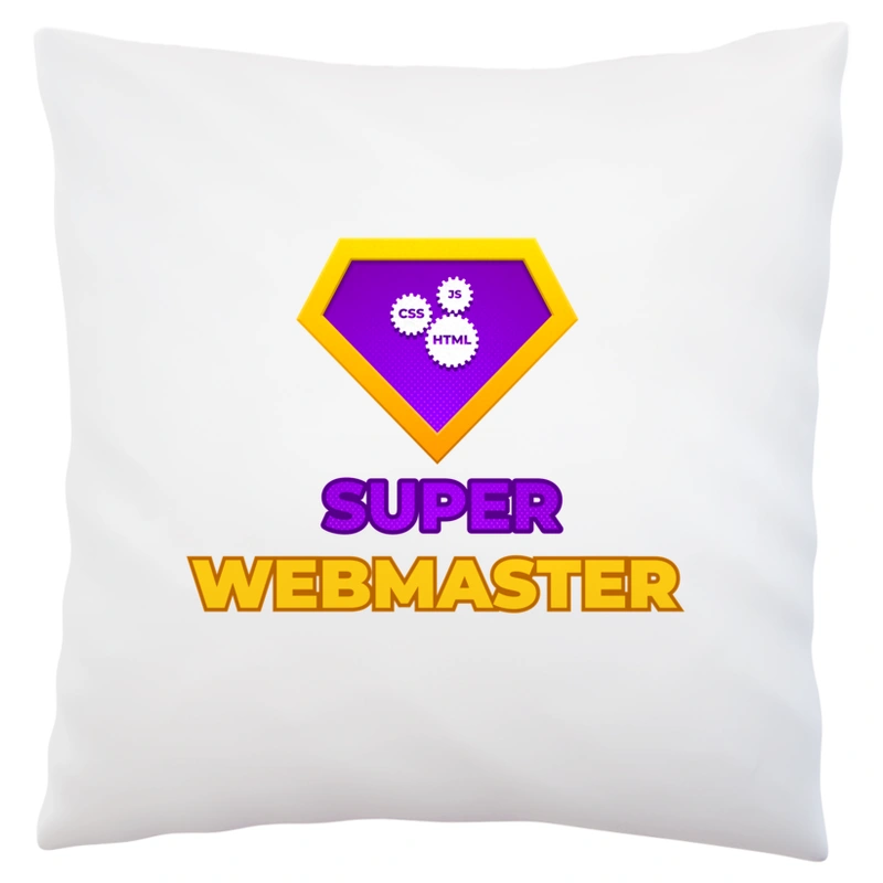 Super Webmaster - Poduszka Biała