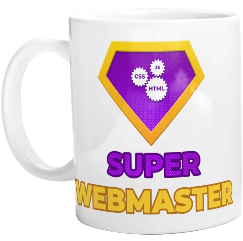 Super Webmaster - Kubek Biały