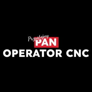 Przystojny Pan Operator Cnc - Torba Na Zakupy Czarna