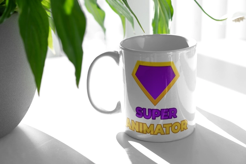 Super Animator - Kubek Biały