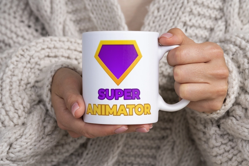 Super Animator - Kubek Biały