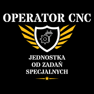 Operator Cnc Jednostka Od Zadań Specjalnych - Torba Na Zakupy Czarna