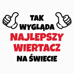 Tak Wygląda Najlepszy Wiertacz Na Świecie - Poduszka Biała