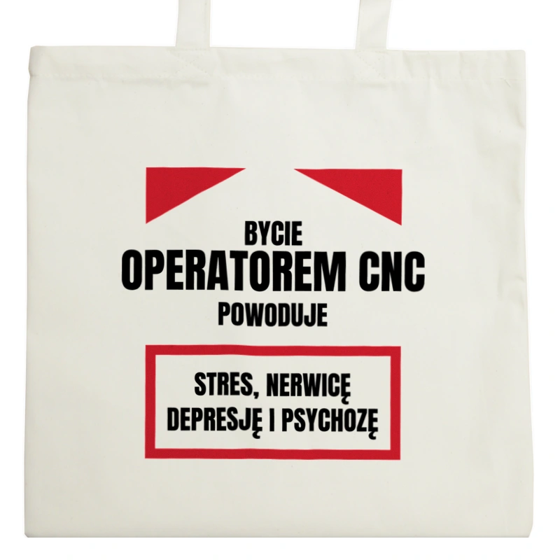 Bycie Operatorem Cnc - Torba Na Zakupy Natural