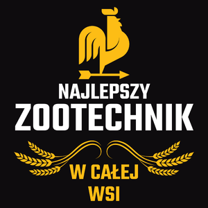 Najlepszy zootechnik w całej wsi - Męska Bluza Czarna