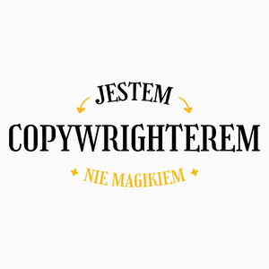 Jestem Copywrighterem Nie Magikiem - Poduszka Biała