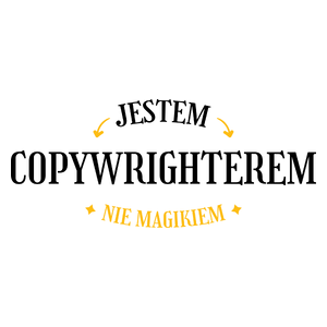 Jestem Copywrighterem Nie Magikiem - Kubek Biały