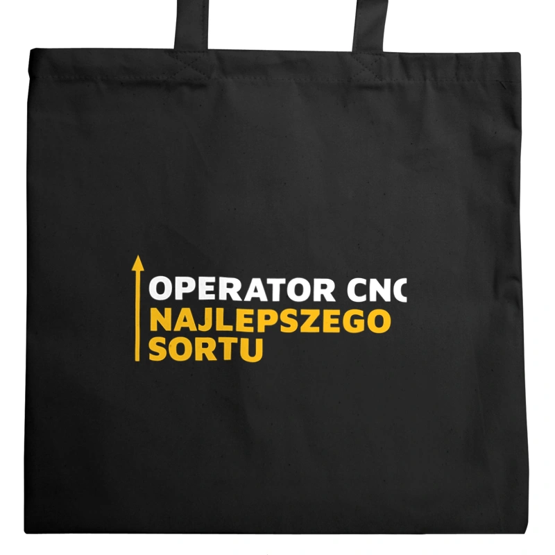 Operator Cnc Najlepszego Sortu - Torba Na Zakupy Czarna