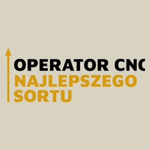 Operator Cnc Najlepszego Sortu - Torba Na Zakupy Natural