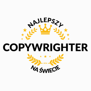 Najlepszy Copywrighter Na Świecie - Poduszka Biała