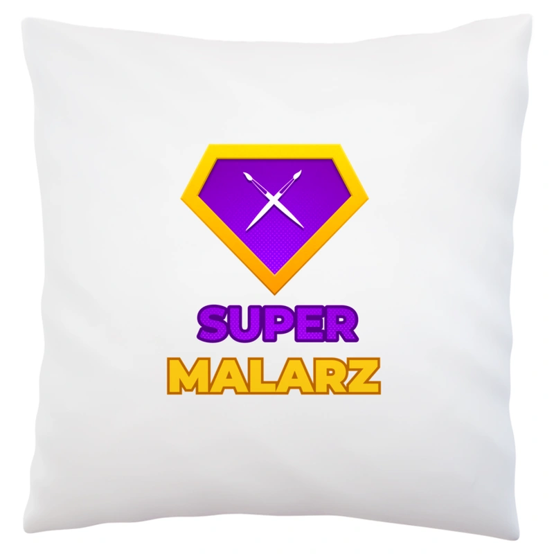 Super Malarz - Poduszka Biała