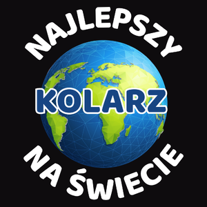 Najlepszy Kolarz Na Świecie - Męska Bluza z kapturem Czarna