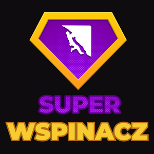 Super Wspinacz - Męska Koszulka Czarna