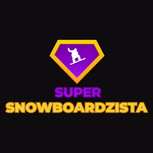 Super Snowboardzista - Męska Koszulka Czarna