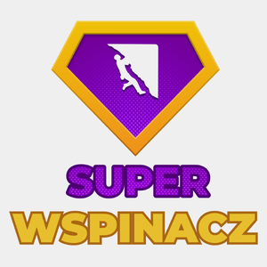 Super Wspinacz - Męska Koszulka Biała