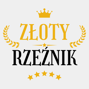 Złoty Rzeźnik - Męska Koszulka Biała