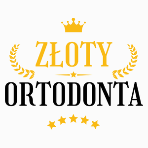 Złoty Ortodonta - Poduszka Biała