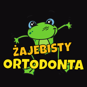 Żajebisty Ortodonta - Męska Koszulka Czarna