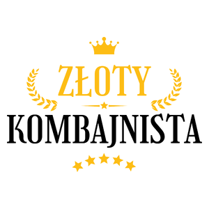 Złoty Kombajnista - Kubek Biały