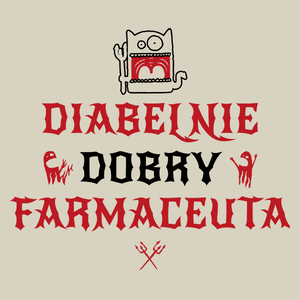 Diabelnie Dobry Farmaceuta - Torba Na Zakupy Natural