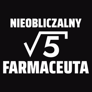 Nieobliczalny Farmaceuta - Męska Koszulka Czarna