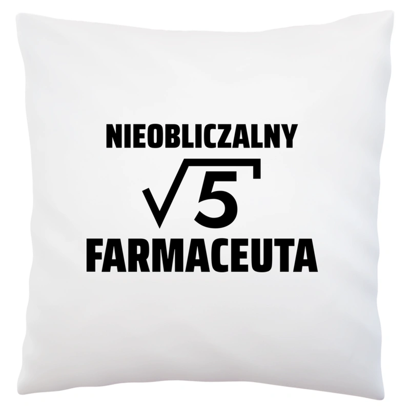 Nieobliczalny Farmaceuta - Poduszka Biała