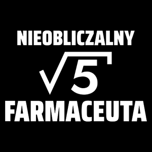 Nieobliczalny Farmaceuta - Torba Na Zakupy Czarna