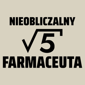 Nieobliczalny Farmaceuta - Torba Na Zakupy Natural