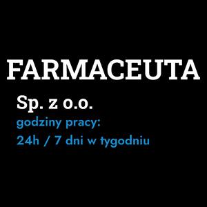 Farmaceuta Sp. Z O.o. Godziny Pracy - Torba Na Zakupy Czarna