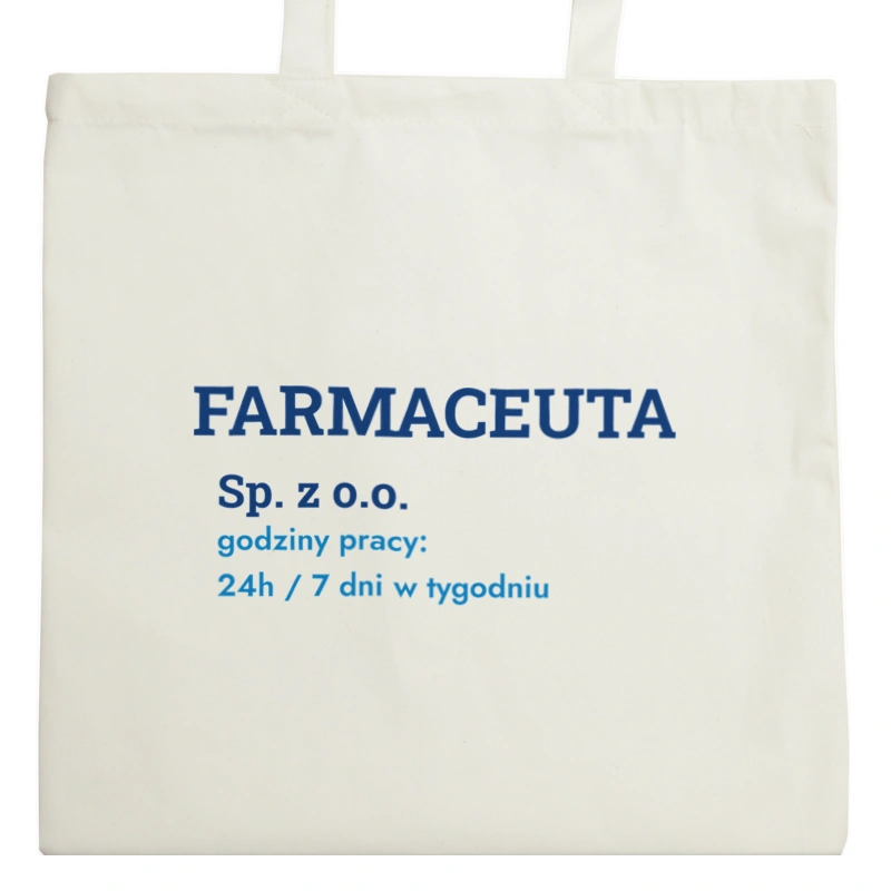 Farmaceuta Sp. Z O.o. Godziny Pracy - Torba Na Zakupy Natural