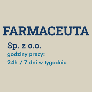 Farmaceuta Sp. Z O.o. Godziny Pracy - Torba Na Zakupy Natural