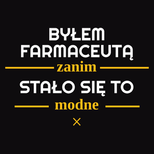 Byłem Farmaceutą Zanim Stało Się To Modne - Męska Bluza Czarna