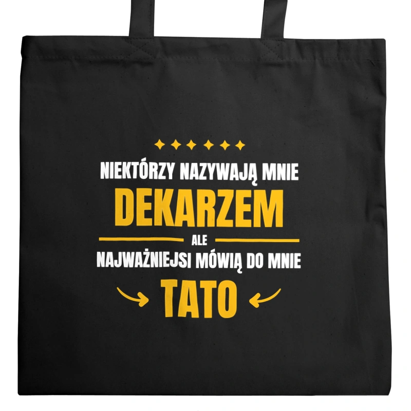 Tata Dekarz - Torba Na Zakupy Czarna