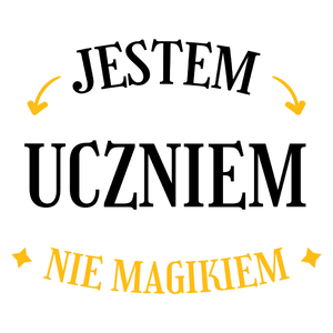 Jestem Uczniem Nie Magikiem - Kubek Biały