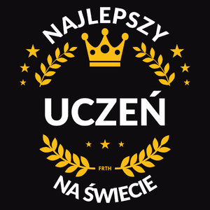 Najlepszy Uczeń Na Świecie - Męska Koszulka Czarna