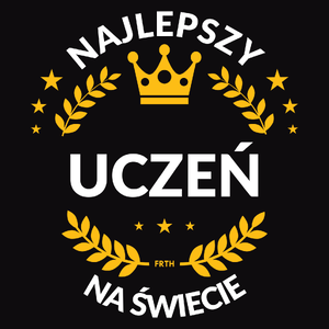 Najlepszy Uczeń Na Świecie - Męska Bluza z kapturem Czarna