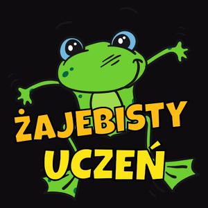 Żajebisty Uczeń - Męska Koszulka Czarna