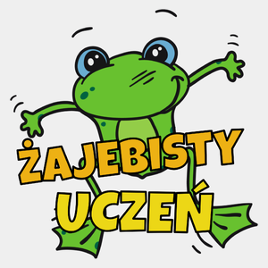 Żajebisty Uczeń - Męska Koszulka Biała