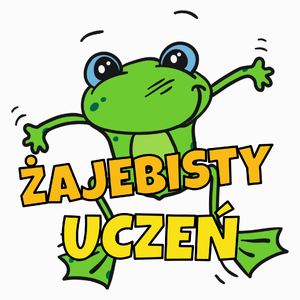 Żajebisty Uczeń - Poduszka Biała