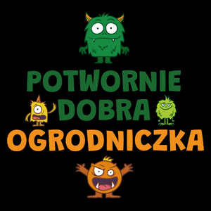 Potwornie Dobra Ogrodniczka - Torba Na Zakupy Czarna