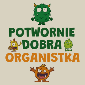 Potwornie Dobra Organistka - Torba Na Zakupy Natural