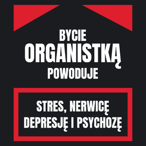 Bycie Organistką - Damska Koszulka Czarna