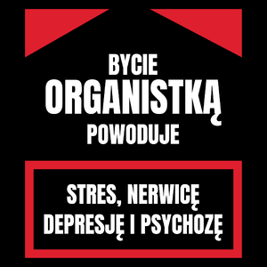 Bycie Organistką - Torba Na Zakupy Czarna