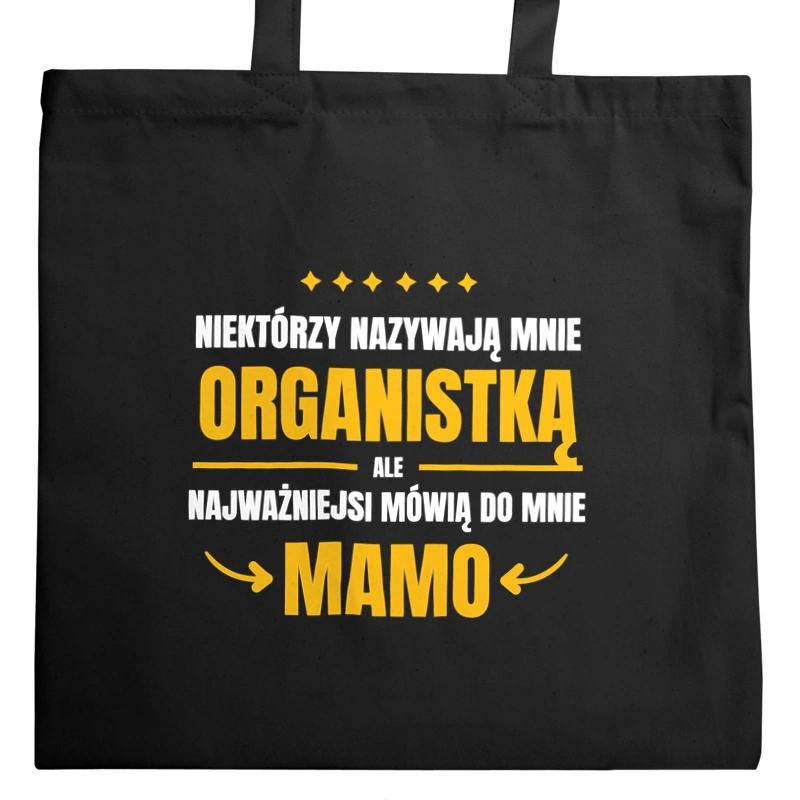 Mama Organistka - Torba Na Zakupy Czarna