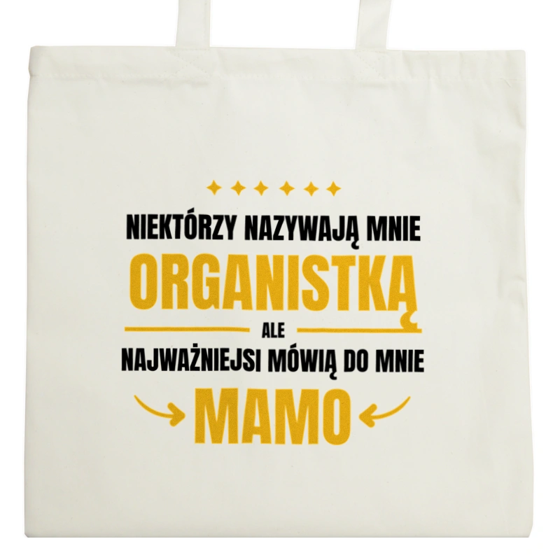 Mama Organistka - Torba Na Zakupy Natural