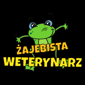 Żajebista Weterynarz - Torba Na Zakupy Czarna