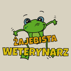 Żajebista Weterynarz - Torba Na Zakupy Natural